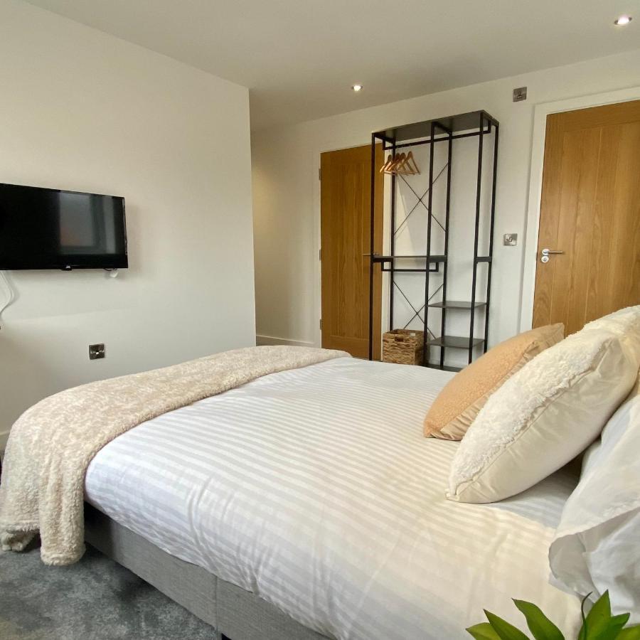 Modern 2 Bed Apartment/Free Parking/Near City/Self-Check In Handsworth Bagian luar foto